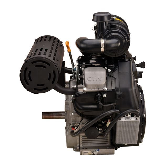 35 PS 999 CC V-Zweizylinder-Benzinmotor EPA/EURO-V mit HD-Luftfilter